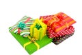 Many luxury presents Royalty Free Stock Photo