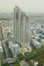 Many mÃ¡Â»Âdern buildings rising in Tokyo Royalty Free Stock Photo