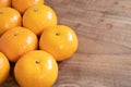 Many mandarin oranges are sweet