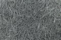 Many of metal nails 1 inch small head Royalty Free Stock Photo