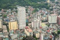 Many modern buildings at Haiphong, Vietnam