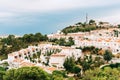 Many modern villas, Costa Brava Royalty Free Stock Photo