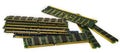 Many moduls of RAM DIMM for Computers Royalty Free Stock Photo