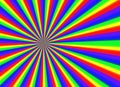 Many multicolored rays. striped backgrounds