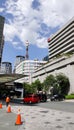 Many office buildings located Makati district in Manila, Philippines Royalty Free Stock Photo