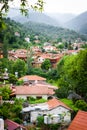 Many houses of village Royalty Free Stock Photo