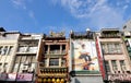 Many old houses in Taipei Royalty Free Stock Photo