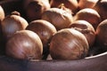 Many onion bulbs raw cuisine tasty delicious golden vegan rich aroma sweet
