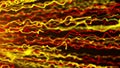 Many particles with long tails, 3d rendering, computer generating background