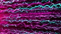 Many particles with long tails, 3d rendering, computer generating background