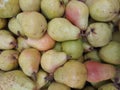 Many pears on the market