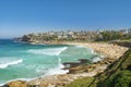 ÃÂrowded Bondi beach, Sydney, Australia Royalty Free Stock Photo