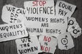 Womens rights and gender equality concepts