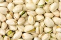 Many pistachio