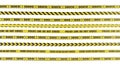 Police line do not cross yellow tape. Isolated on white background. 3D rendered illustration.