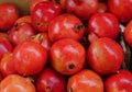 Many pomegranate fruits Royalty Free Stock Photo