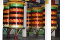 Many prayer wheels, North East india.