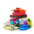 Many presents Royalty Free Stock Photo