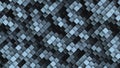 Many rectangular cells background. Design element. Blue style