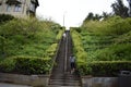 The long ascent of the Lyon Street Steps, 1.