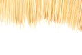 Many scattered toothpicks isolated Royalty Free Stock Photo