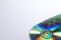 Many shiny compact discs on light background. Space for text Royalty Free Stock Photo