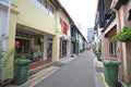 Many shop on haji lane street, singapore