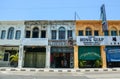 Many shops located at Georgetown, Malaysia