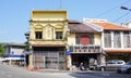 Many shops in Melaka, Malaysia