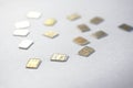 Many sim cards to choose Royalty Free Stock Photo