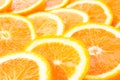 Many sliced oranges Royalty Free Stock Photo