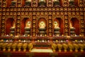 Many small buddha Inside the Buddha Tooth Relic Temple