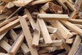 Many small logs 2 Royalty Free Stock Photo