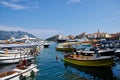 Many Small Recreational Boats in Dubva Harbour, Montenegro