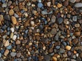 small wet stones close-up baclground
