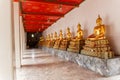 Many of the spectacular golden Buddha