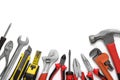 Many Tools on white background