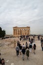 many tourists visit the Acropolis in Athens