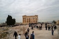 many tourists visit the Acropolis in Athens