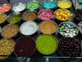 Many type indian mouth freshner  or mukhwas Royalty Free Stock Photo