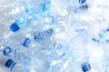 Many used plastic bottles as background, closeup. Recycling problem Royalty Free Stock Photo