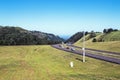 Many Vehicles on N3 Highway Entering and Leaving Pietermaritzburg Royalty Free Stock Photo