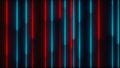Many vertical neon lighting lines, abstract computer generated backdrop, 3D render