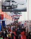 Many Visitors at the Auto China 2010