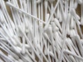 White color plastic cotton buds