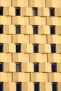 Many Windows on residential building Royalty Free Stock Photo