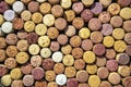 Many Wine corks close up. Royalty Free Stock Photo