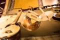 Many wooden Baglama,Traditional stringed instrument
