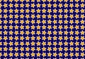 Many yellow stars on blue background. holiday symbol