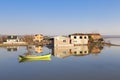 Manyas Lake in Turkey Royalty Free Stock Photo